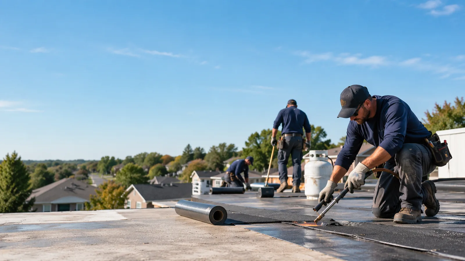 Flat Roof Leak Repair providers in Addyston, OH
